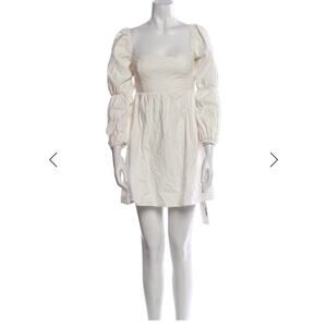 Reformation Square neckline mini dress